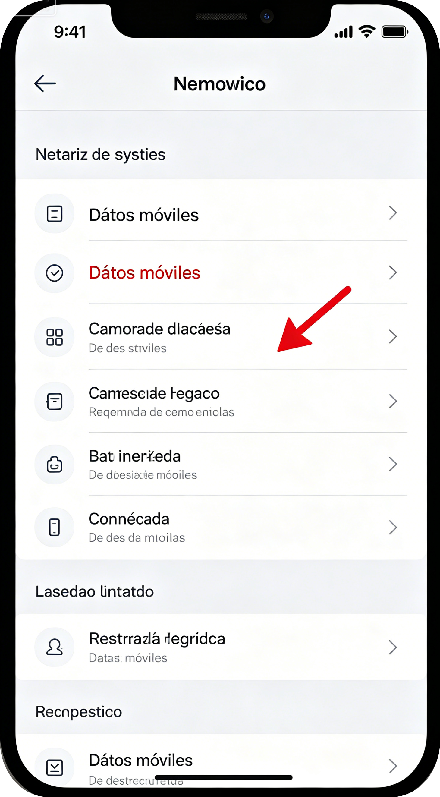 Activar datos móviles Telcel, AT&T o Movistar