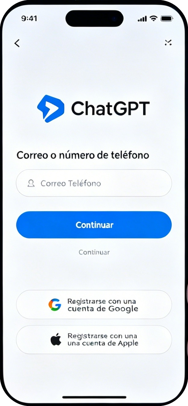 Paso 1: Acceder al registro de ChatGPT